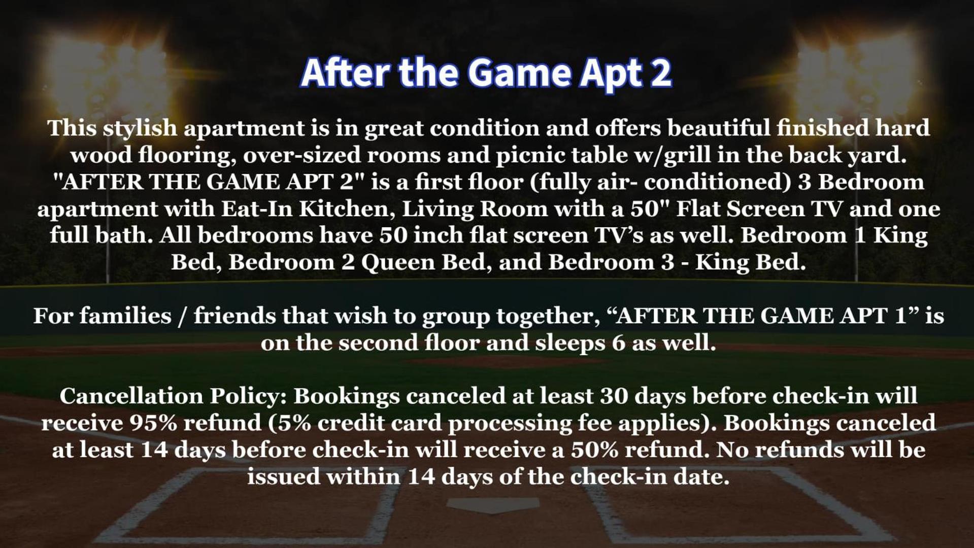 After The Game Apt 2 All Star Baseball Rentals Oneonta Extérieur photo